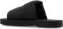 Burberry Sandalen Lf Knight Slab Sandals Leather Black in zwart - Thumbnail 6