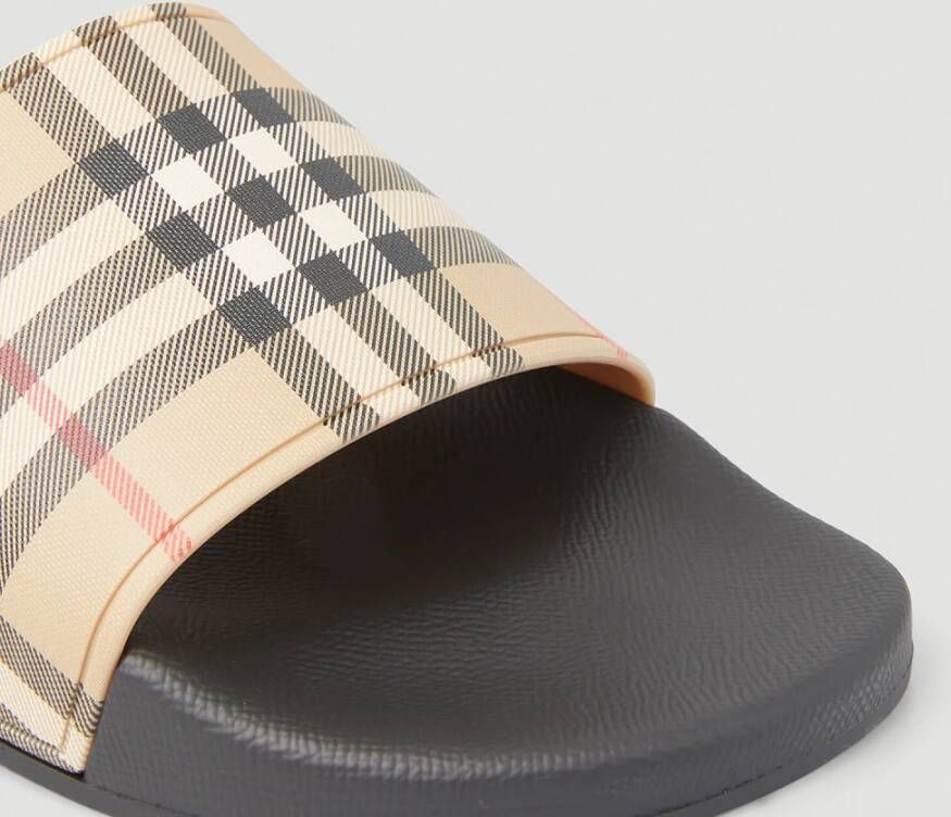 Burberry Sliders Beige Heren