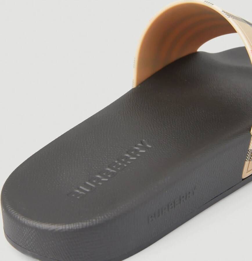 Burberry Sliders Beige Heren