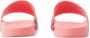 Burberry Roze Slider Sandalen met Verhoogde Belettering Roze Dames - Thumbnail 3