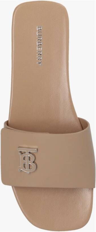 Burberry Sloane slides Beige Dames