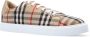 Burberry Newalbridge sneakers onder controle canvas Beige Dames - Thumbnail 5