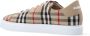 Burberry Newalbridge sneakers onder controle canvas Beige Dames - Thumbnail 6
