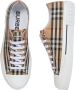 Burberry Beige Sneakers van Biologisch Katoen met Vintage Check Motief Beige Heren - Thumbnail 13