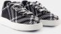 Burberry Geruite Gebreide Box sneakers Black Dames - Thumbnail 12
