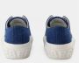 Burberry Blauwe Denim Canvas Sneakers Blauw Dames - Thumbnail 3