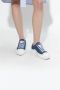 Burberry Blauwe Denim Canvas Sneakers Blauw Dames - Thumbnail 5