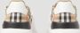 Burberry Sneakers met Vintage Check-patroon en klittenbandsluiting Beige Dames - Thumbnail 13