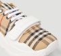 Burberry Vintage Check Velcro Strap Sneakers Multicolor Dames - Thumbnail 14