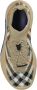 Burberry Gebreide sneakers met ruitmotief en trekkoord Beige - Thumbnail 6