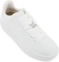 Burberry Witte Leren Sneakers Ronde Neus Vetersluiting White Dames - Thumbnail 16