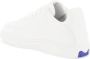 Burberry Leren sneakers met veters White Heren - Thumbnail 24