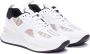 Burberry Sneakers van glad leer en suède met ruitjes mesh-inzetstukken White - Thumbnail 15