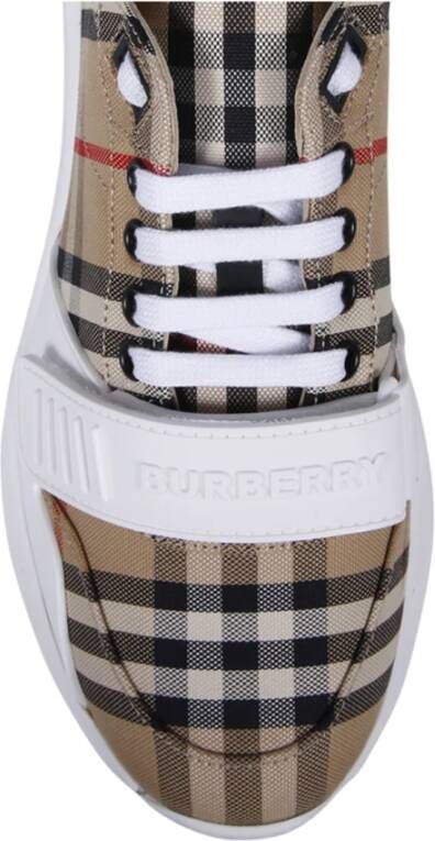 Burberry Sportschoenen Vintage Check Beige Dames