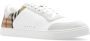 Burberry Vintage Check Panel Sneakers White Heren - Thumbnail 10