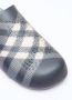 Burberry Rubberen slides met perforatie Black Heren - Thumbnail 2