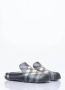 Burberry Rubberen slides met perforatie Black Heren - Thumbnail 3