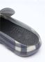 Burberry Rubberen slides met perforatie Black Heren - Thumbnail 5