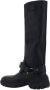 Burberry Stomp Leren Laarzen met B-Gespen Black Dames - Thumbnail 4