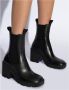Burberry Zwarte Enkellaarsjes Elegante Stijl Black Dames - Thumbnail 5