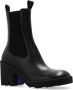 Burberry Zwarte Enkellaarsjes Elegante Stijl Black Dames - Thumbnail 7