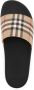 Burberry Tijdloze Check Slides voor modebewuste vrouwen Beige Dames - Thumbnail 14