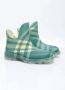 Burberry Transparante Rubber Check Lage Laarzen Multicolor Heren - Thumbnail 3