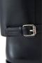 Burberry Buckle Embellished Leather Black Boots Zwart Dames - Thumbnail 9