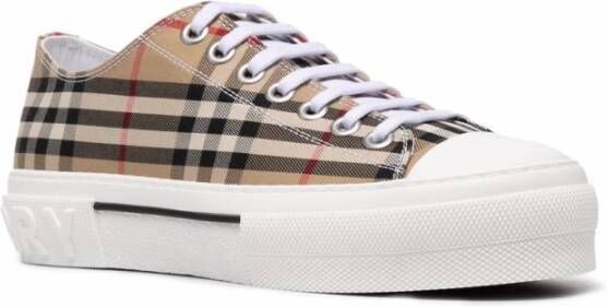 Burberry Vintage Check Beige Sneakers Beige Heren