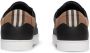 Burberry Vintage Check Leren Sneakers Black Heren - Thumbnail 4