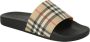 Burberry Vintage Check Patroon Ronde Neus Schoenen Beige Heren - Thumbnail 3