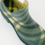 Burberry Chunky Heel Enkellaarzen met Ruitpatroon Green Dames - Thumbnail 9