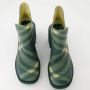 Burberry Chunky Heel Enkellaarzen met Ruitpatroon Green Dames - Thumbnail 10