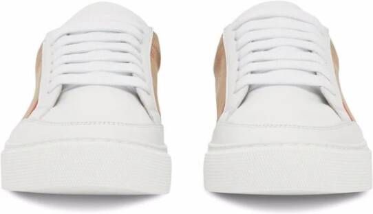 Burberry Salmond sneaker met kalfsleren details - Foto 5