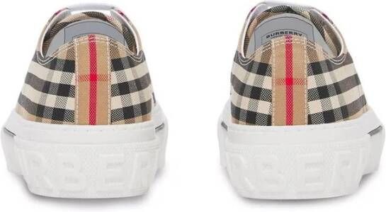 Burberry Vintage Check Sneakers Beige Dames