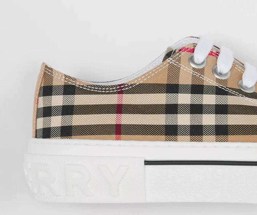 Burberry Vintage Check Sneakers Beige Dames