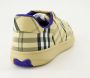 Burberry Gedrukte Sneakers met Check Patroon Multicolor Heren - Thumbnail 14