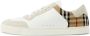 Burberry Vintage Check Witte Sneakers White Heren - Thumbnail 5