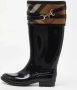 Burberry Vintage Pre-owned Canvas boots Black Dames - Thumbnail 2