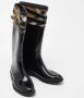 Burberry Vintage Pre-owned Canvas boots Black Dames - Thumbnail 4