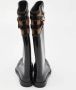 Burberry Vintage Pre-owned Canvas boots Black Dames - Thumbnail 5