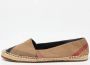 Burberry Vintage Pre-owned Canvas flats Brown Dames - Thumbnail 2