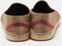 Burberry Vintage Pre-owned Canvas flats Brown Dames - Thumbnail 4