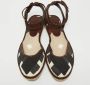 Burberry Vintage Pre-owned Canvas flats Brown Dames - Thumbnail 3