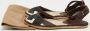 Burberry Vintage Pre-owned Canvas flats Brown Dames - Thumbnail 9