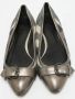 Burberry Vintage Pre-owned Canvas flats Gray Dames - Thumbnail 3