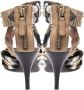Burberry Vintage Pre-owned Canvas sandals Beige Dames - Thumbnail 4