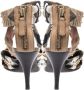 Burberry Vintage Pre-owned Canvas sandals Beige Dames - Thumbnail 4