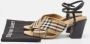 Burberry Vintage Pre-owned Canvas sandals Beige Dames - Thumbnail 8