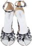 Burberry Vintage Pre-owned Canvas sandals Black Dames - Thumbnail 2